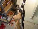5ft Black and White 8 plait Custom Classic American Bullwhip In Progress C